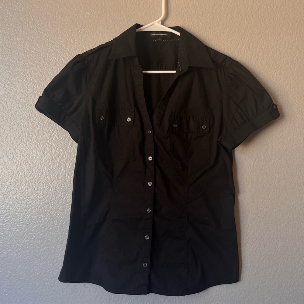 Express Button Down Dressing Shirt